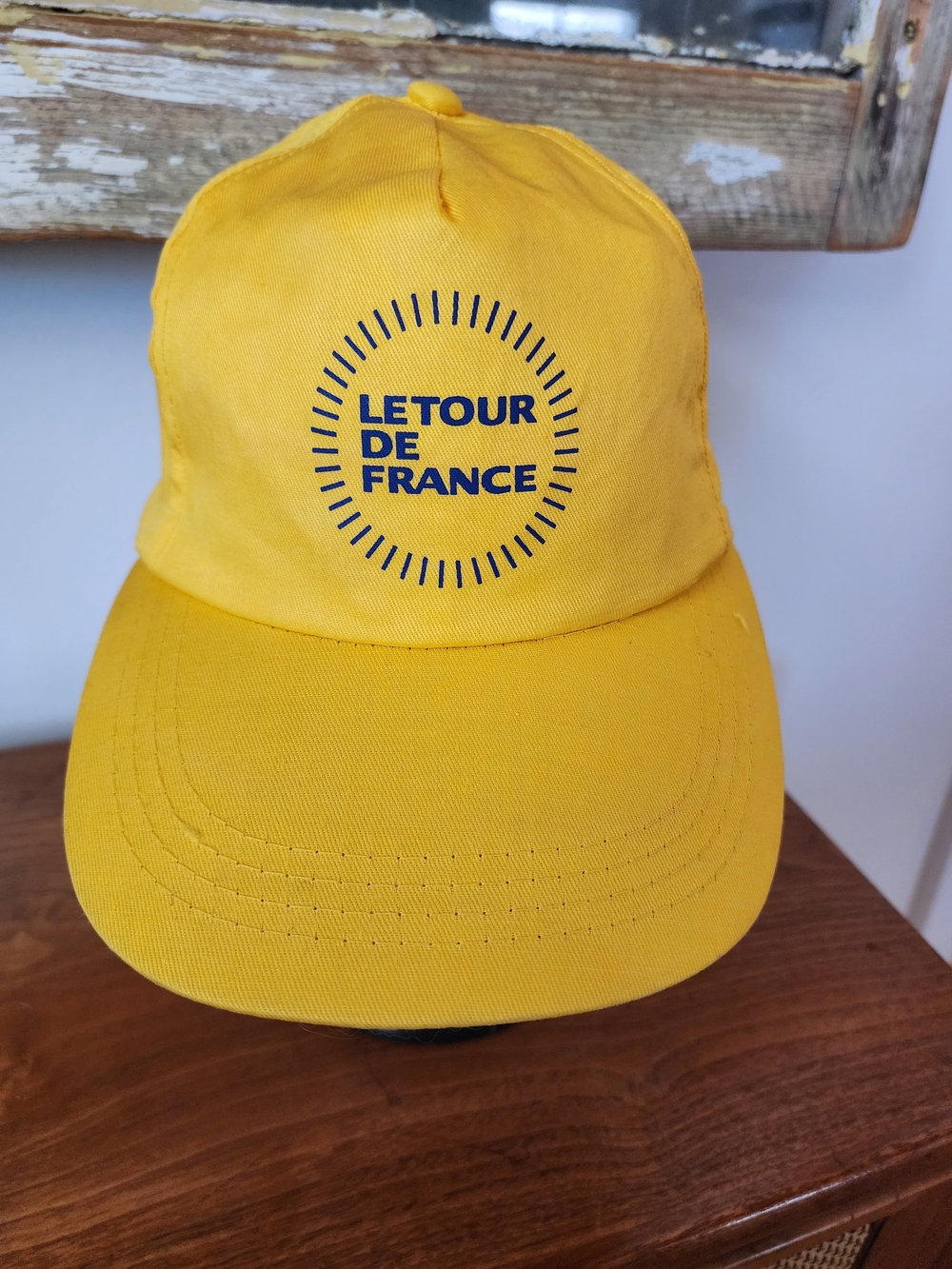 Vintage LeTour De France Yellow Snapback Cap